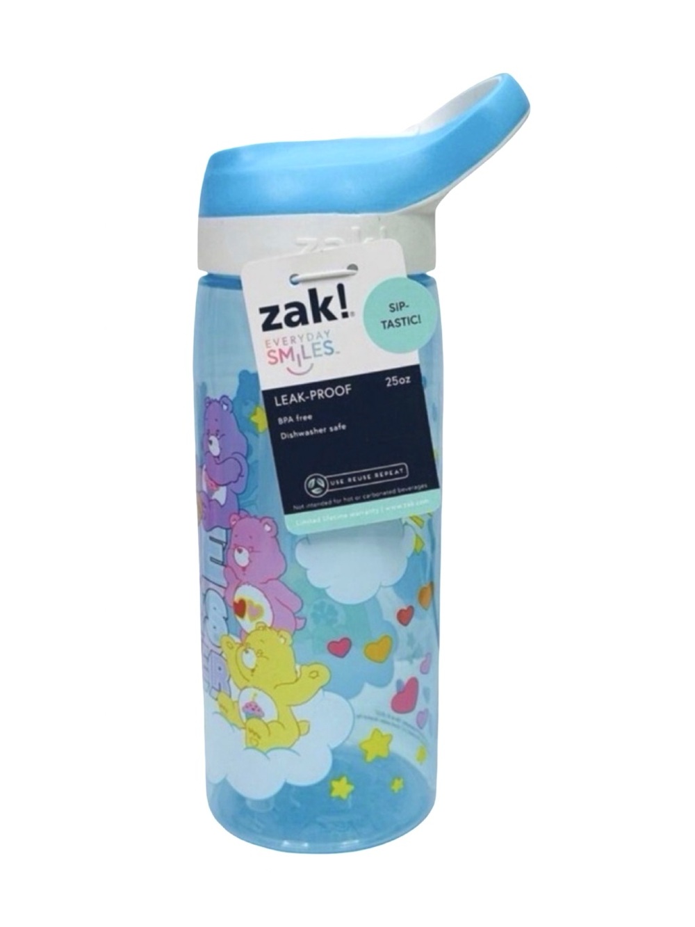 Zak! Designs Care Bears Leakproof BPA Free Water Bottle - 25 oz